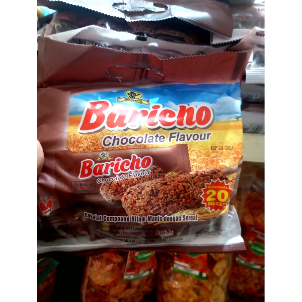 3 Paket MIX Baricho Chocolate Flavour isi 20 pcs