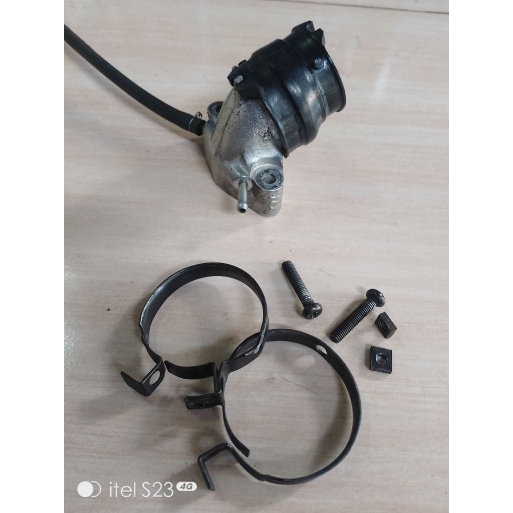 INTAKE MANIPOL HONDA BEAT KARBU KVY ORIGINAL ASLI COPOTAN MOTOR SET KARET INTEK KLEM BAUT MUR PNP SC