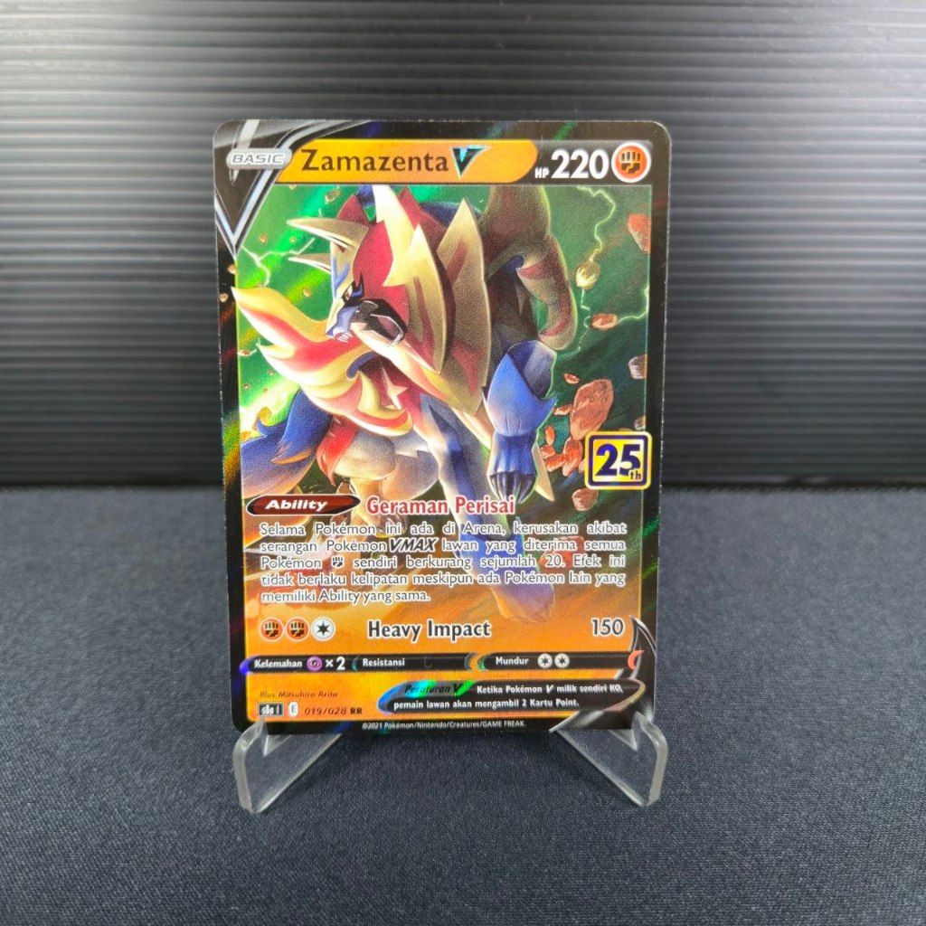 Zamazenta V 019/028 25th Anniversary IDN