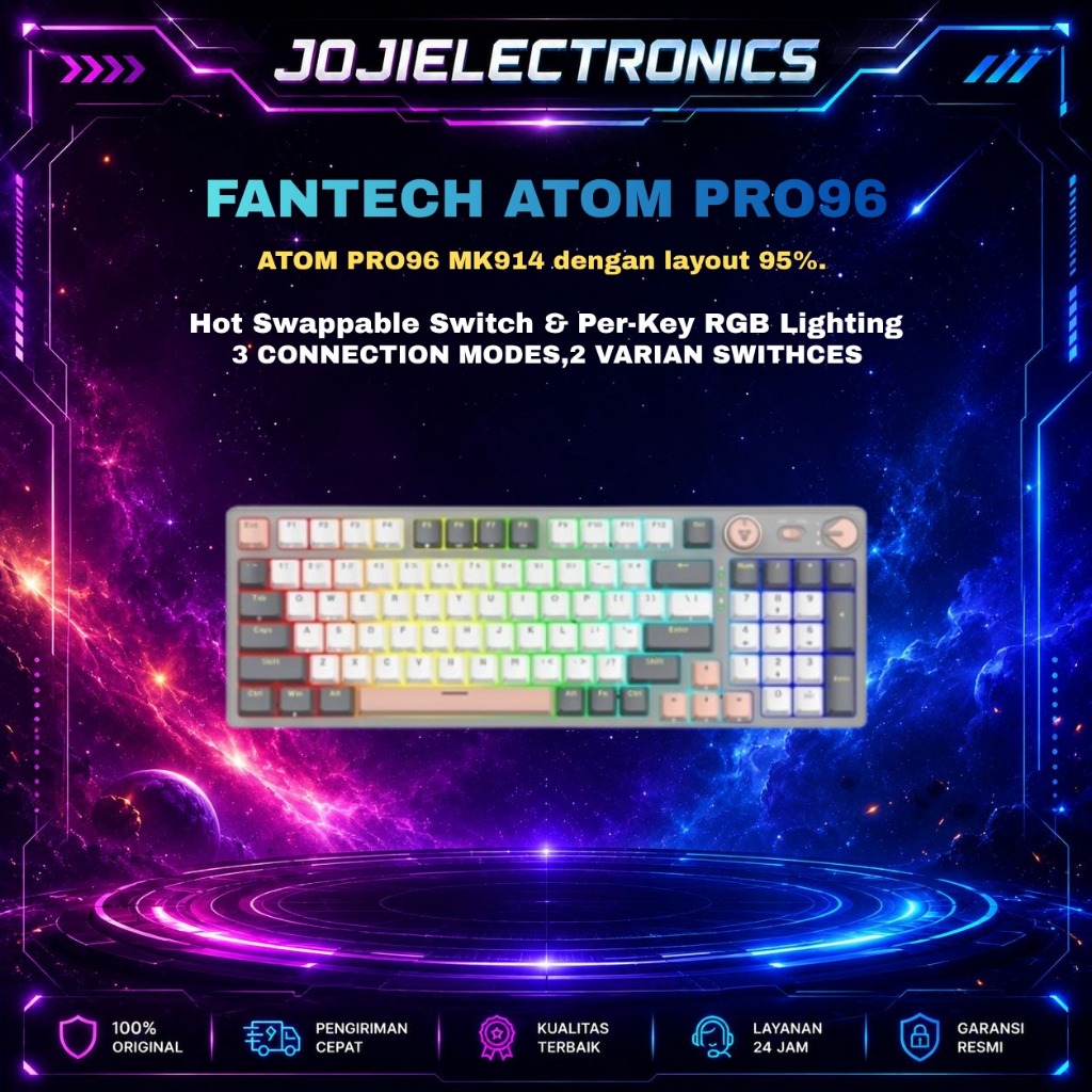 Fantech APRO 96 Wireless Keyboard Mechanical Gaming