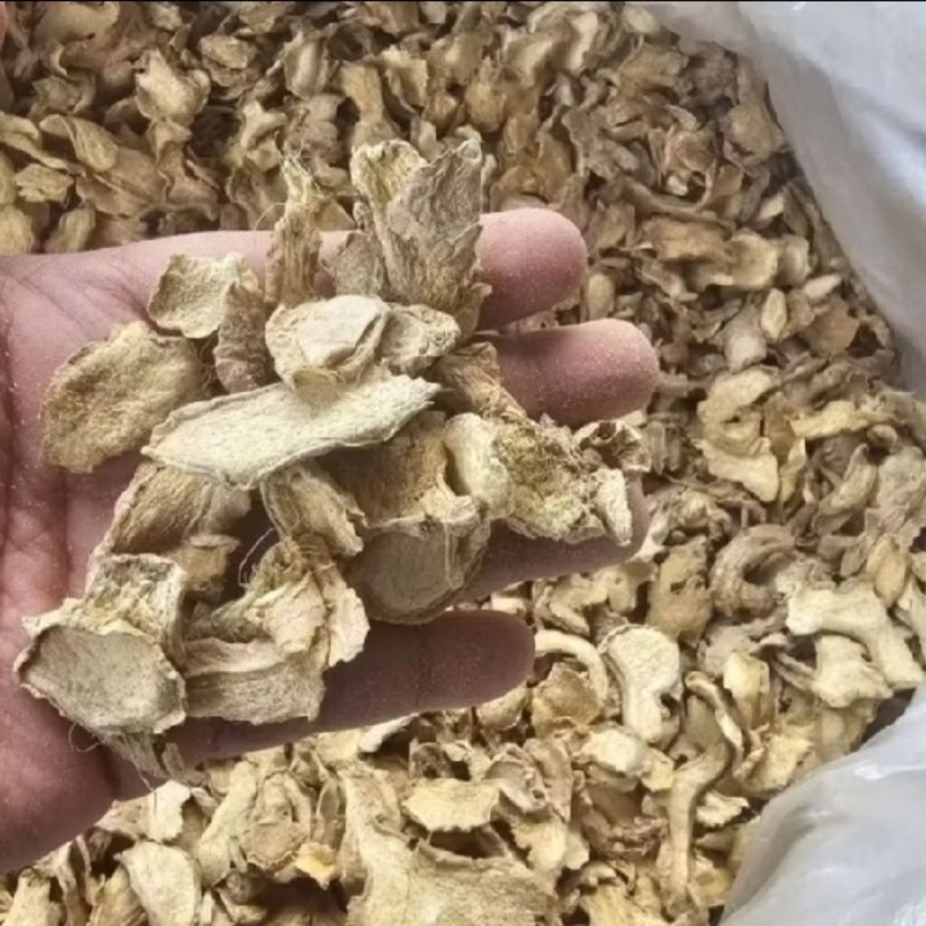 Jahe Ranjang Kering 1KG Premium Grade A / Jahe Gajah Iris Kering Murah / Jahe Rempah / Jahe Gajah Ir