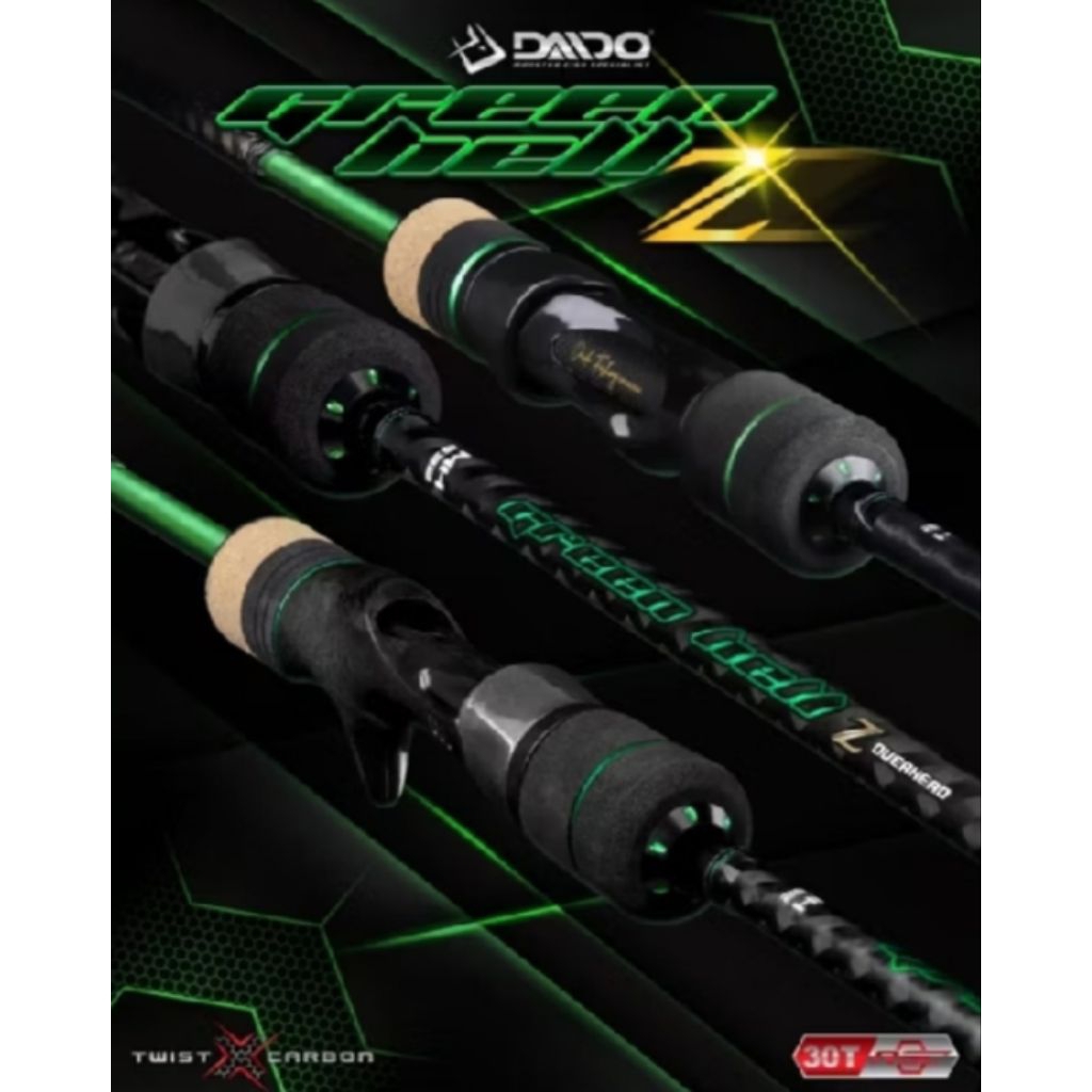 joran pancing Daido Green hell z spinning