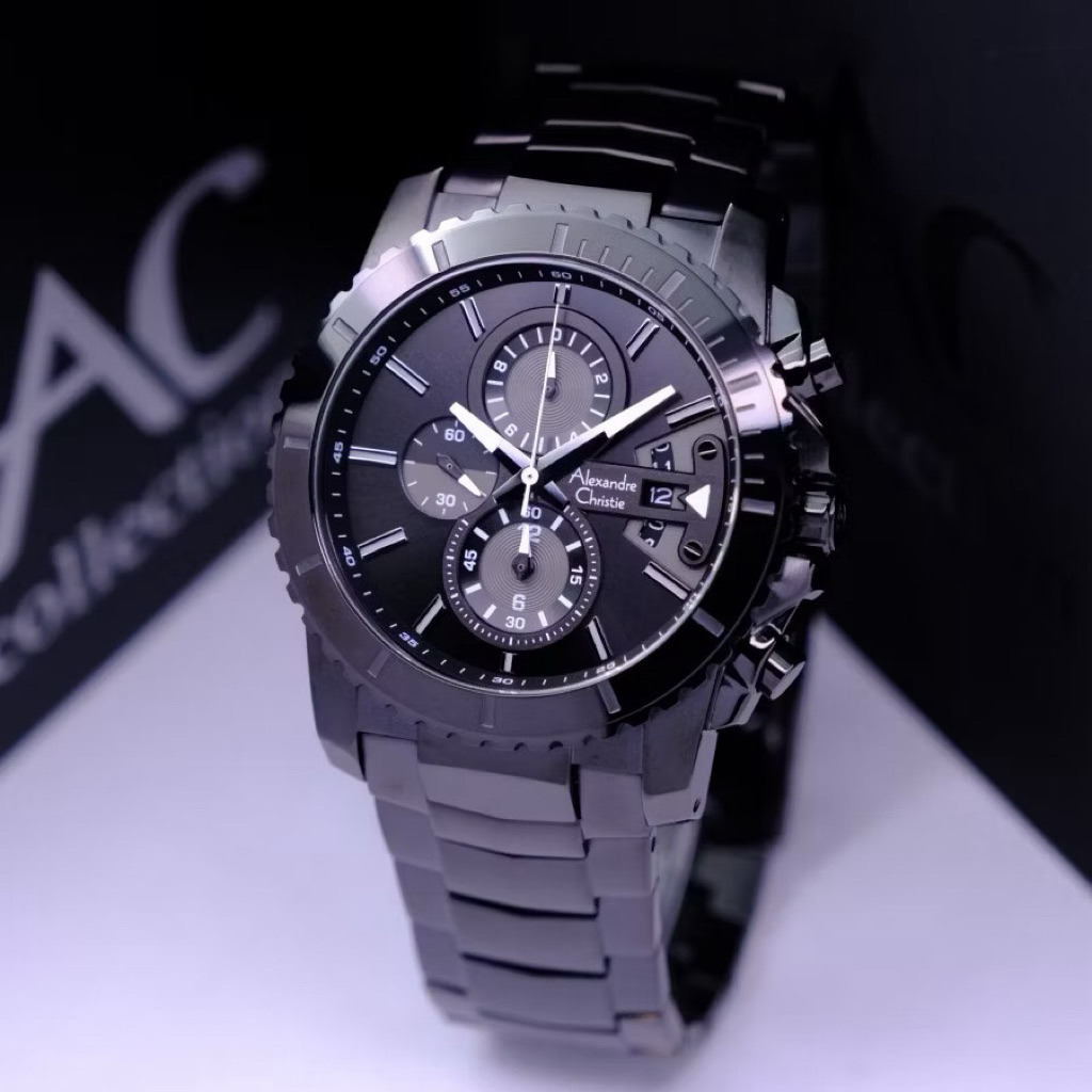 Jam Tangan Pria Alexandre Christie 6141 AC6141 / AC6455 / AC6508 / AC6523 / AC6563 / AC6410