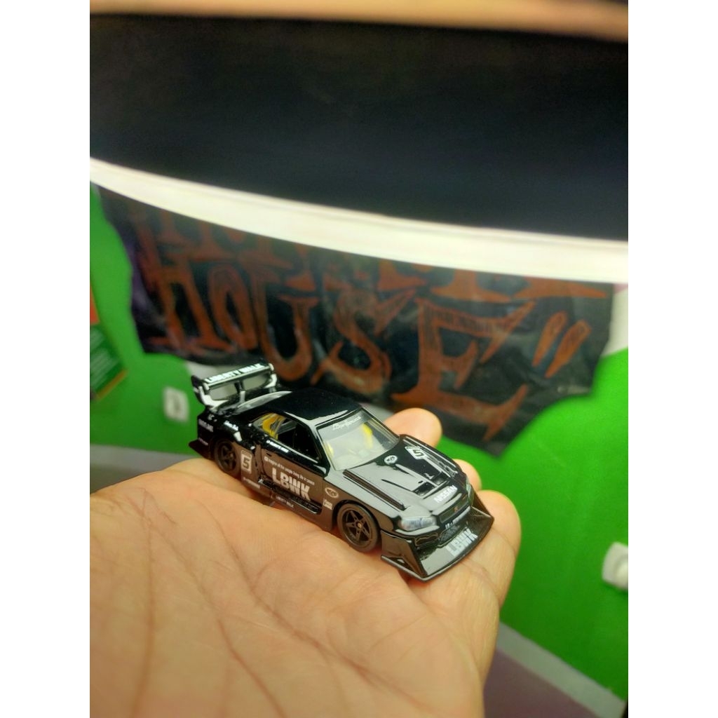 hotwheels er34 lbwk custom chase car