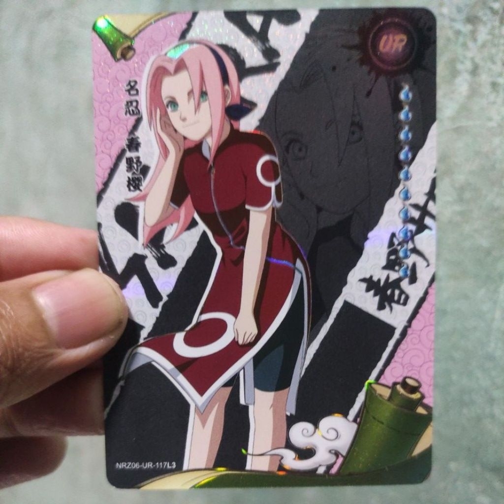 UR sakura kartu naruto