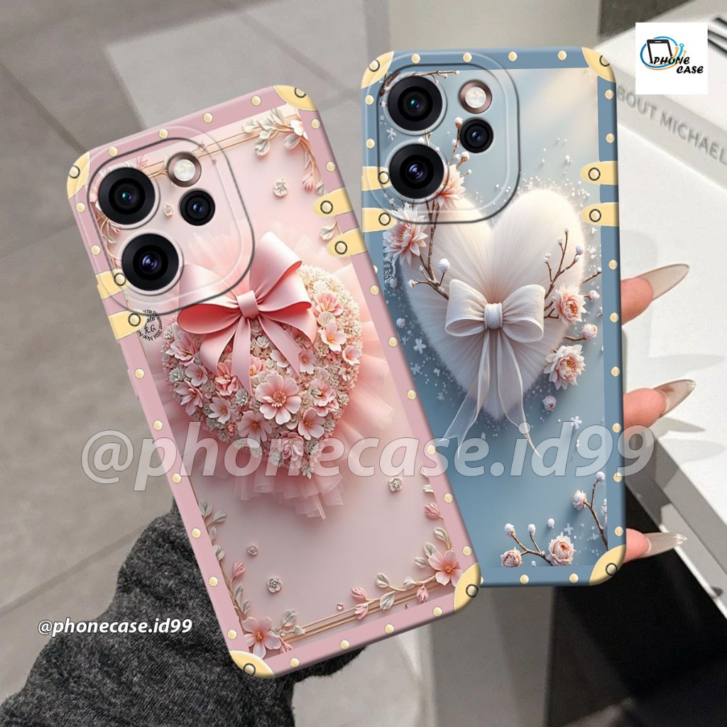 Softcase OPPO RENO 15 PROMAX 2026 Fashion Case Motif Love Aesthetic Terbaru - Case Kekinian