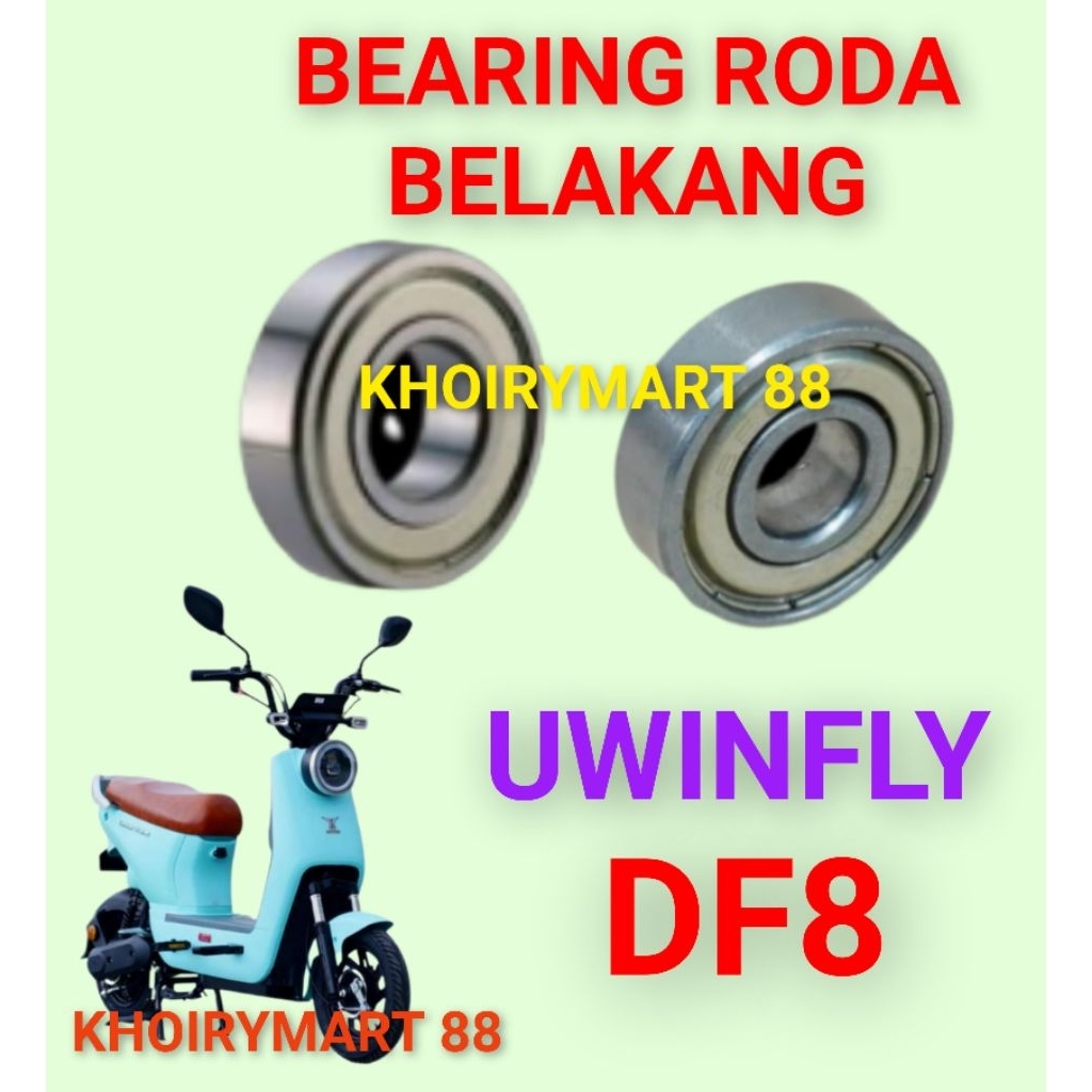 bearing roda belakang uwinfly df8 laker klahar roda belakang uwinfly df8
