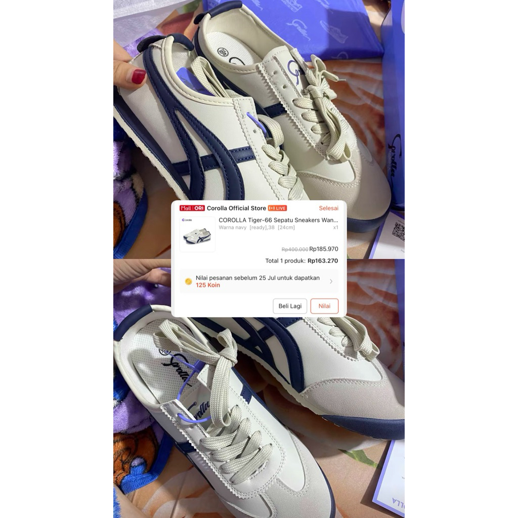 Sepatu corolla