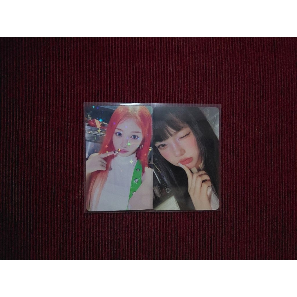 [Official] LE SSERAFIM Chaewon Photocard spaghetti CHAEWON