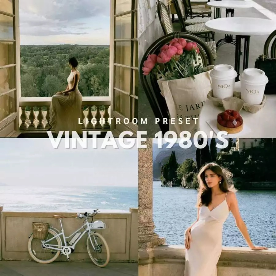 5 Vintage 1980's Preset LR