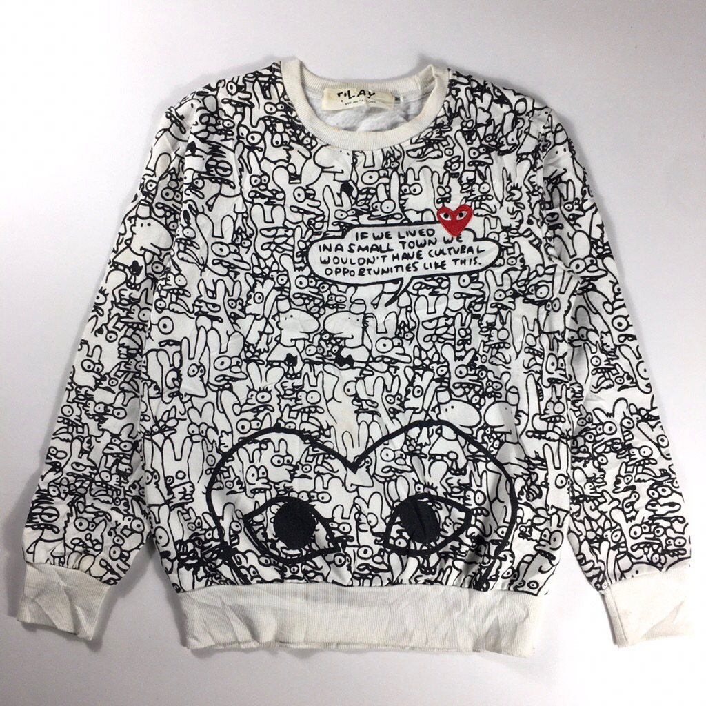Crewneck doodle play cdg