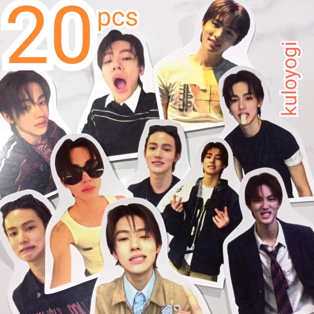 Stiker Seonghyeon Cortis 20 pc Sticker Kpop Seonghyeon Cortis sticker set