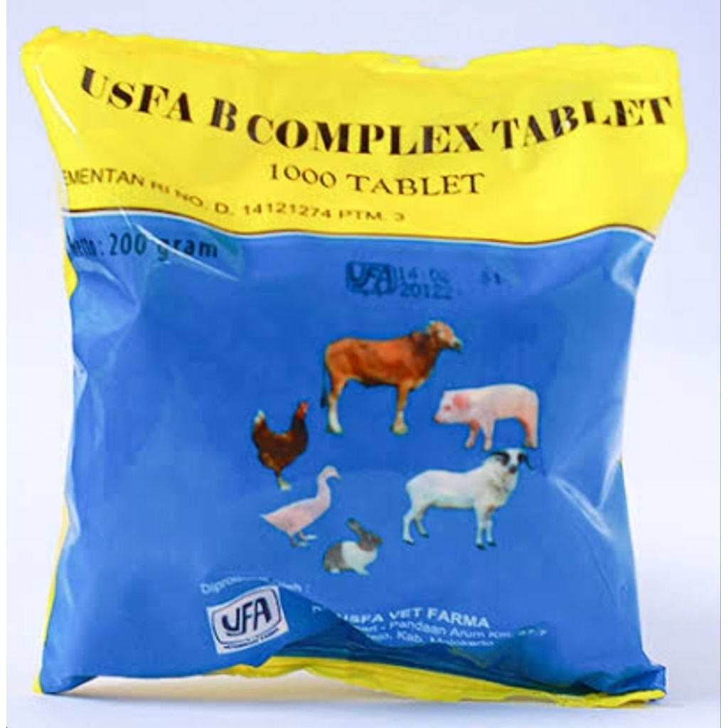 Usfa b complex multivitamin hewan
