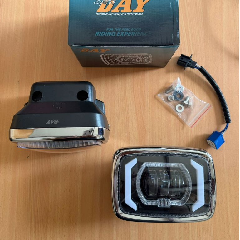 LAMPU DEPAN WIN OLD WIN LAMA WIN100 GL100 DAYMAKER IMPORT REFLEKTOR HEADLAMP DAYMAKER