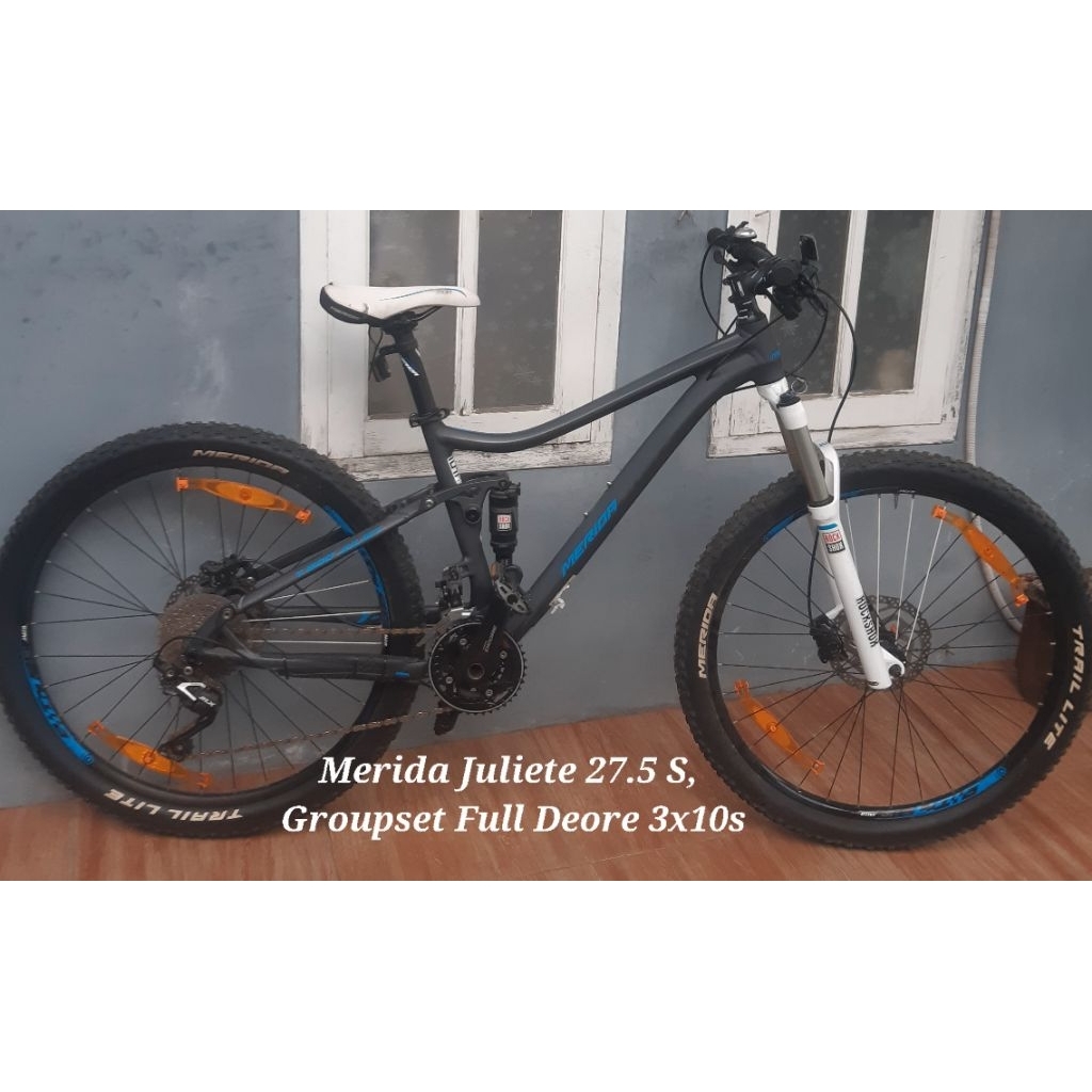 Sepeda MTB Fullsus Merida Juliet 27.5 Size S