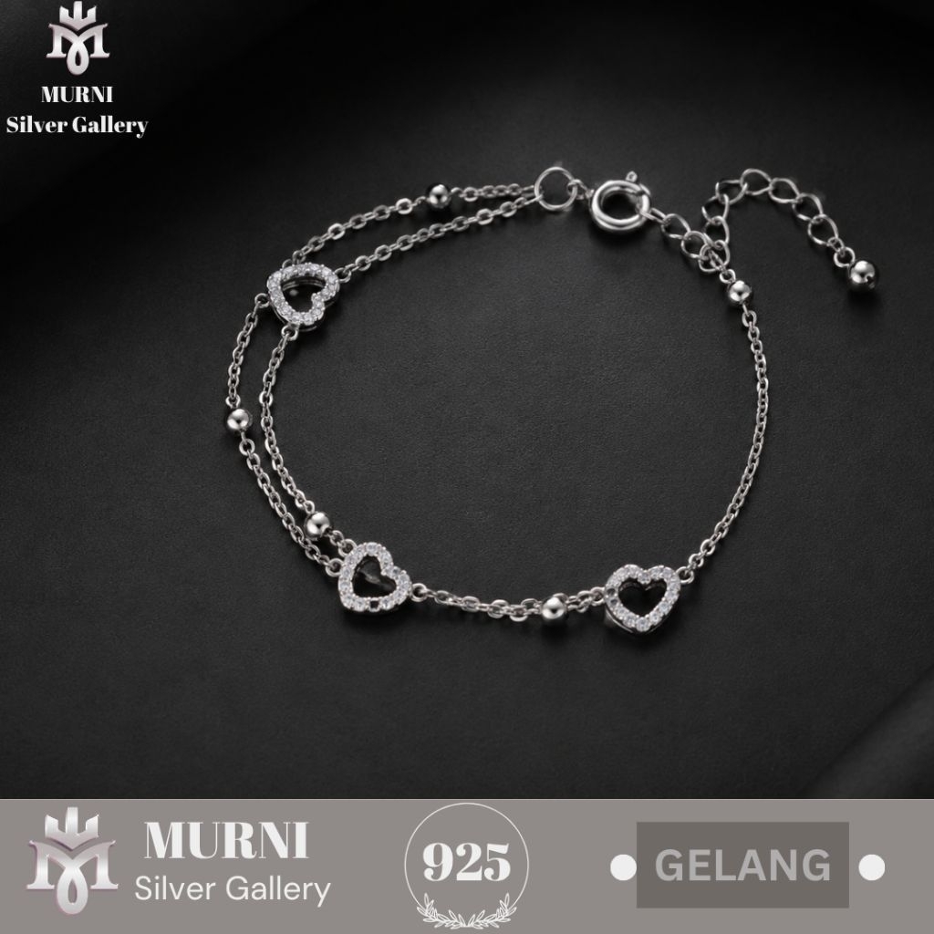 Gelang Perak Silver S925- Murni Silver Gallery