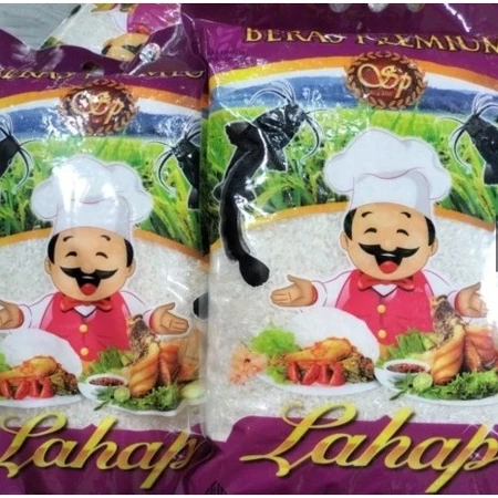 Beras Premium Lahap 5kg - Lembut, Harum, dan Gurih