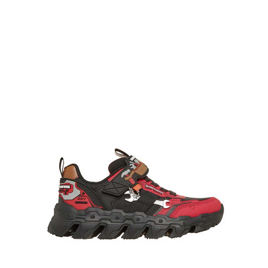 Skechers Mega-Flex Lite Boy's Lifestyle Shoes - Red . SKU#: 0888-SKE402130LRD