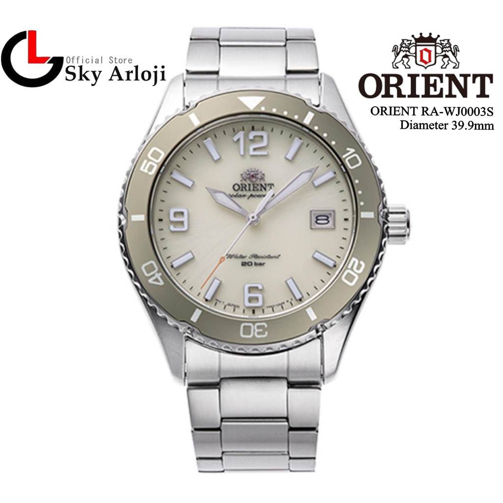 ORIENT RA-WJ0003S Mako 40 Solar Jam Tangan Pria Automatic