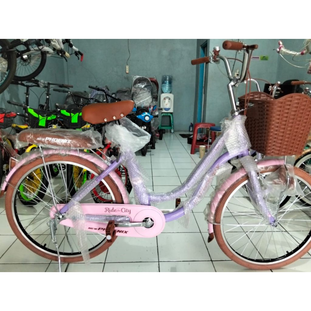 sepeda perempuan ctb/mini 24, 26 inch/phoenix/unity