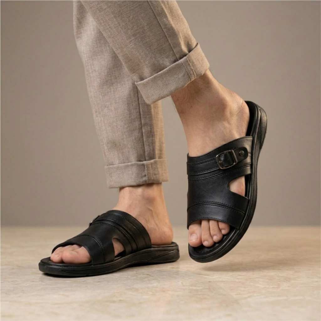 Sandal Slop Pria Casual Working Arvino Size 39-43