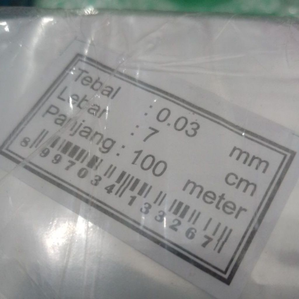 Plastik Roll PP Cap Jet 7 x 03
