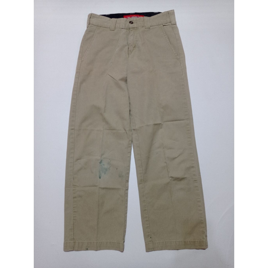 Celana Dickies Workpant Reguler Relaxed Fit Loose Fit Warna Desert Sand Size 28×30 Second Brand Dick