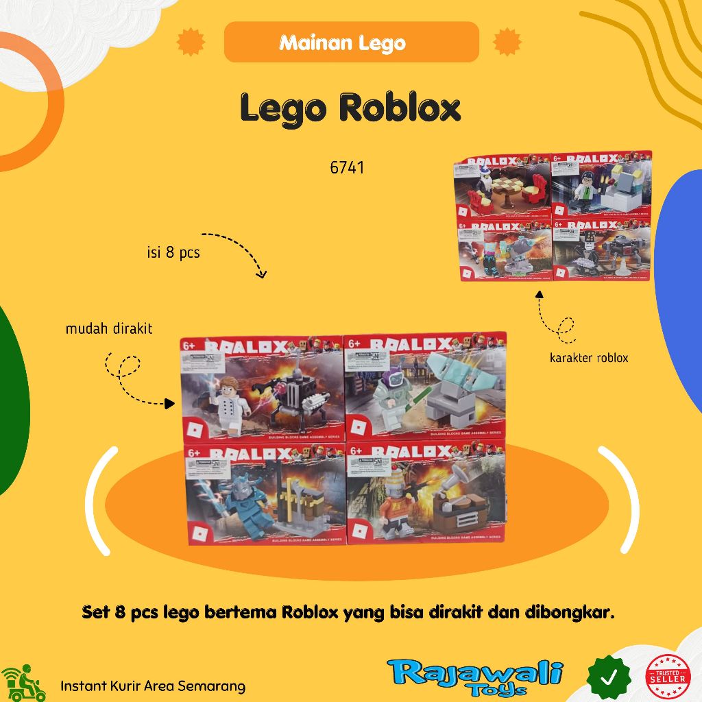 LEGO ROBLOX 6741 / LEGO ISI 8 / TOKO MAINAN RAJAWALI