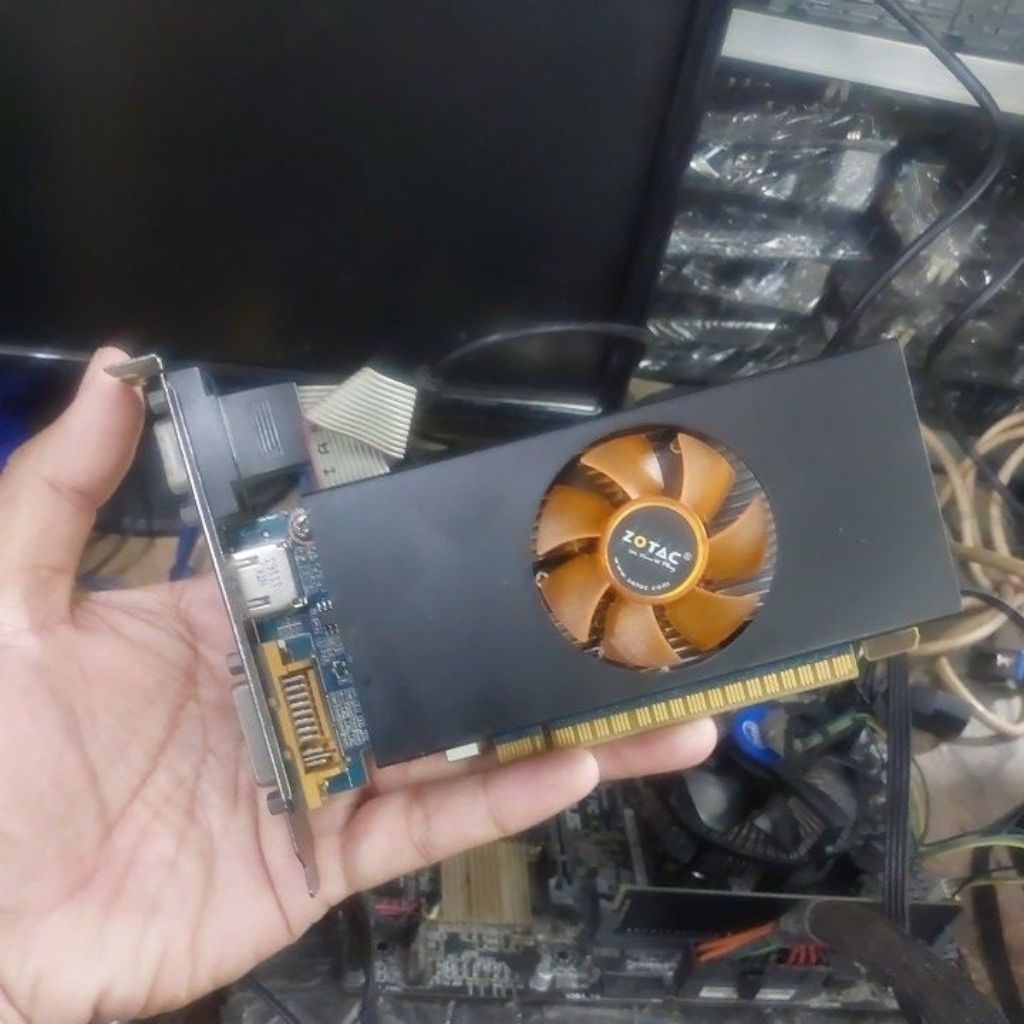 Zotac GT430 Vga Card Pcie 1Gb ddr3 128Bit HDMI Secondhand Original