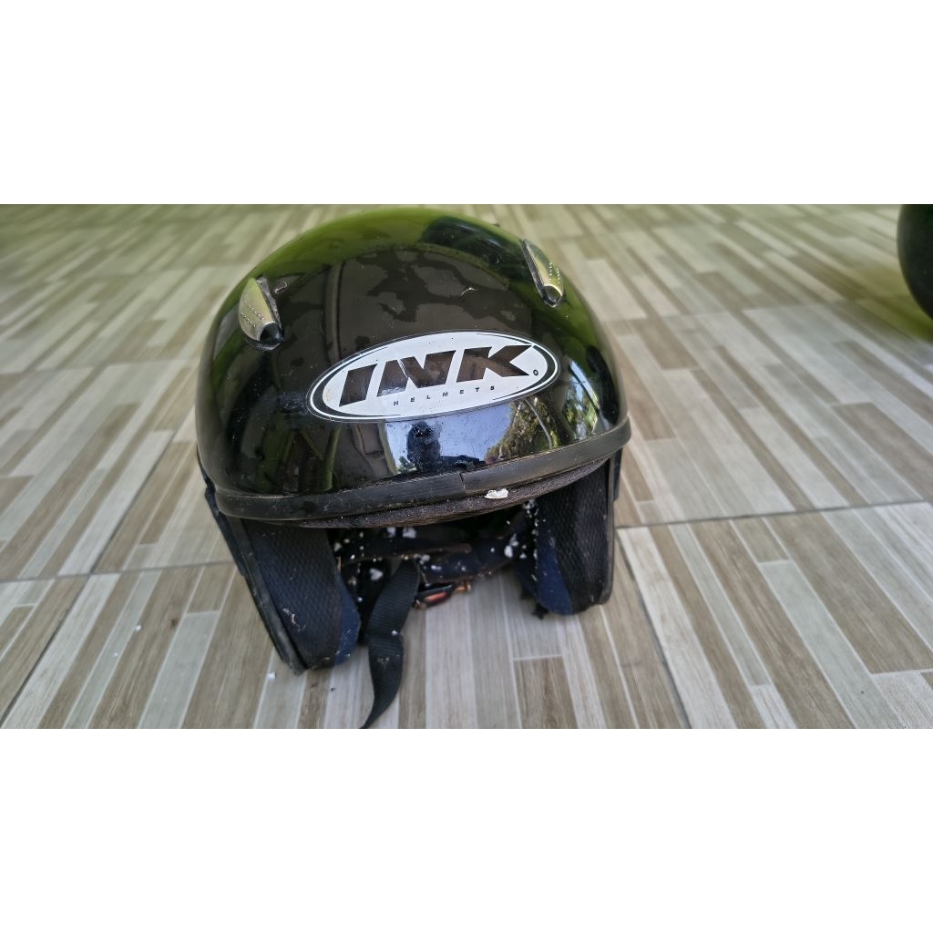 helm jadul bekas lawas