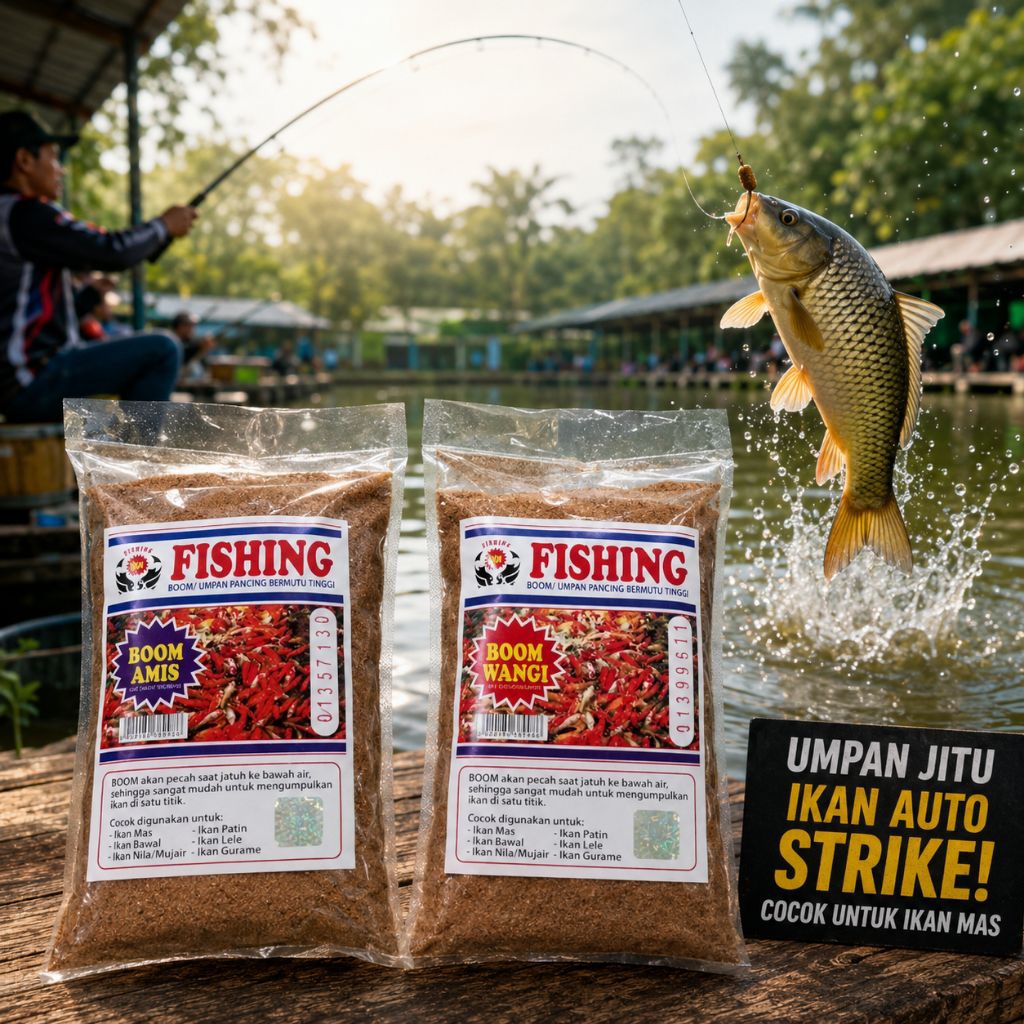 Umpan Pancing Boom Fishing Gbr