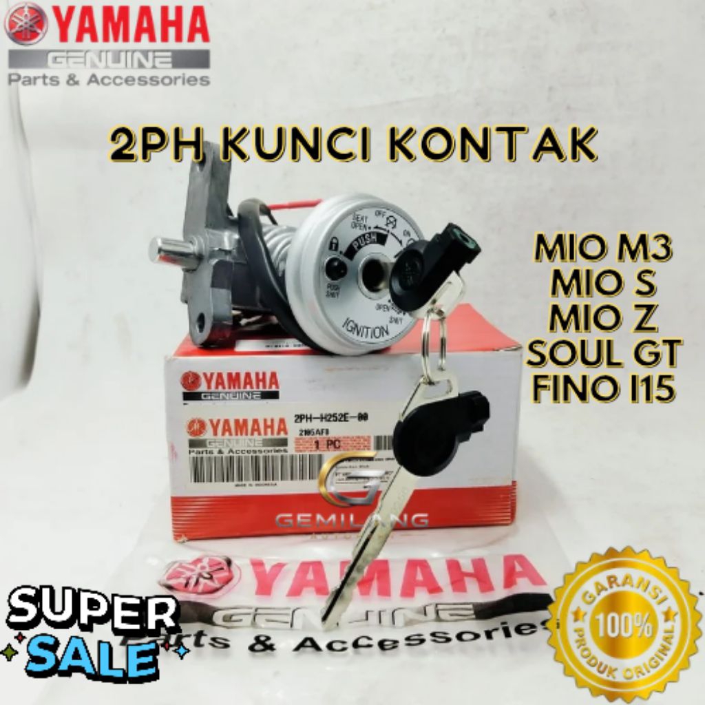 KUNCI KONTAK KODE 2PH, KUNCI KONTAK MIO M3, KUNCI KONTAK MIO S, KUNCI KONTAK MIO Z, KUNCI KONTAK SOU