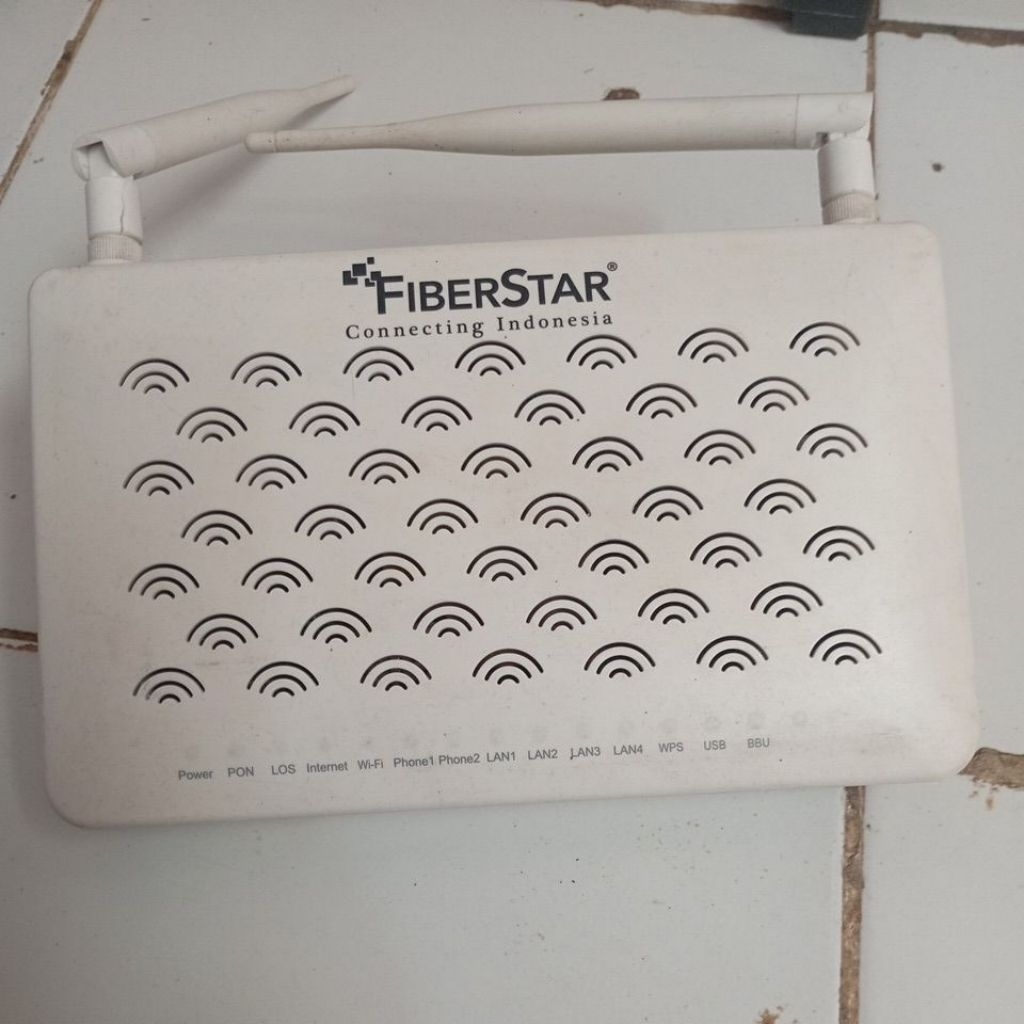 jual ont/modem ZTE plus adaptor