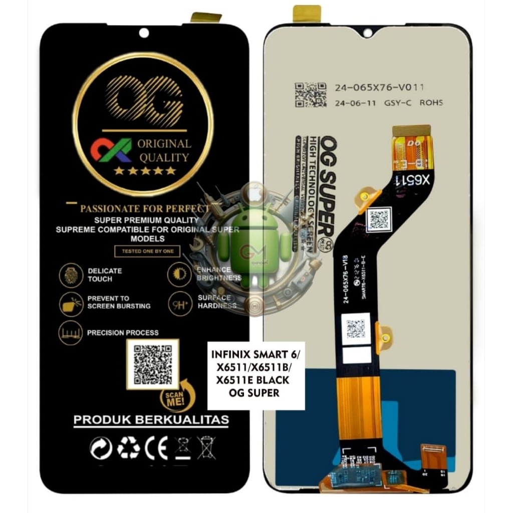 LCD INFINIX SMART 6/LCD TOUCHSCREEN INFINIX SMART 6 FULLSET ORIGINAL