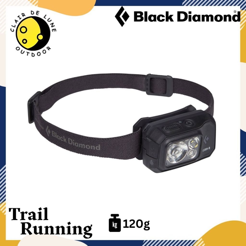 Headlamp Black Diamond Storm 500-R / Senter Kepala Black Diamond