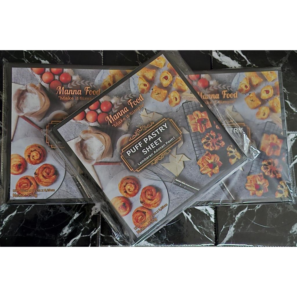 Manna Food Puff Pastry kemasan 750gr