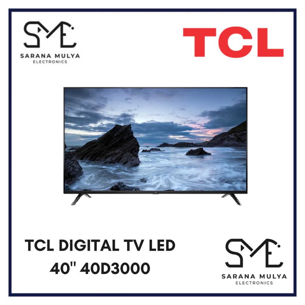 TV LED TCL 40D3000B Digital FHD 40 Inch - LED TV 40 Inch L40D3000B