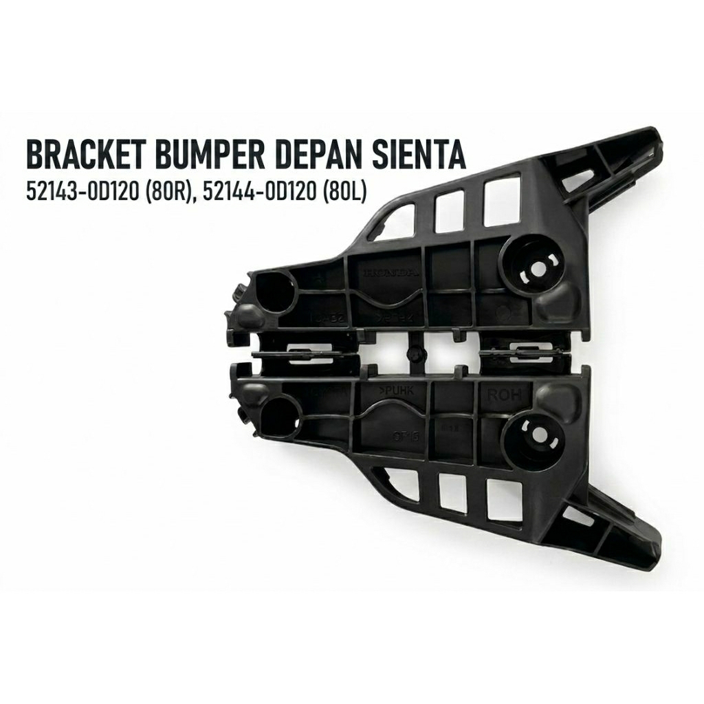 Bracket Bumper Depan Sienta