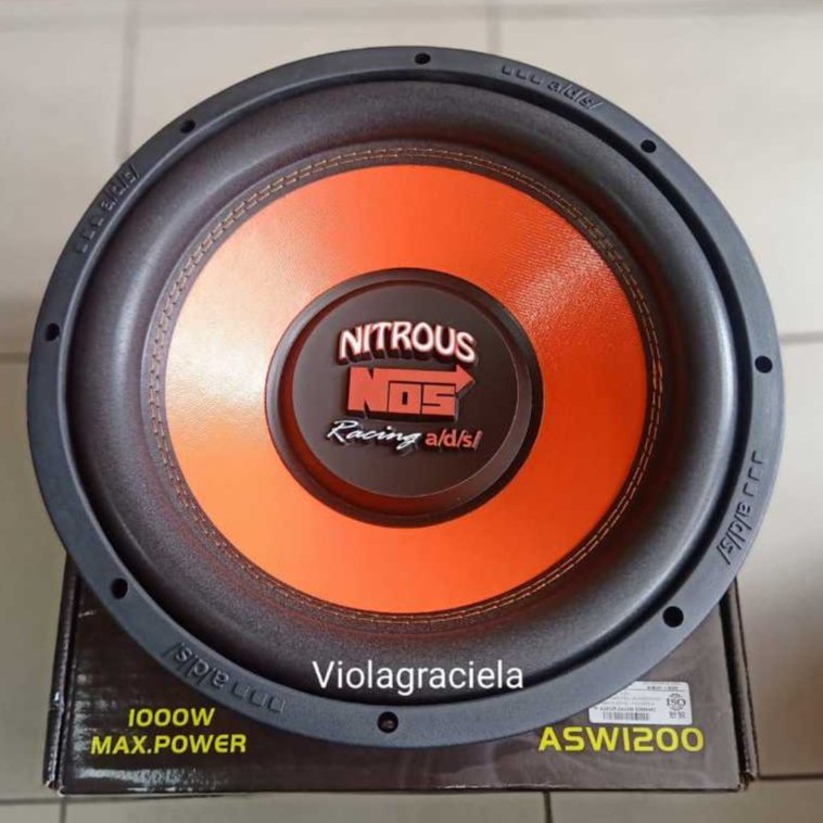 SPEAKER SUBWOOFER ADS ASW1200 NITROUS NOS 12 INCH