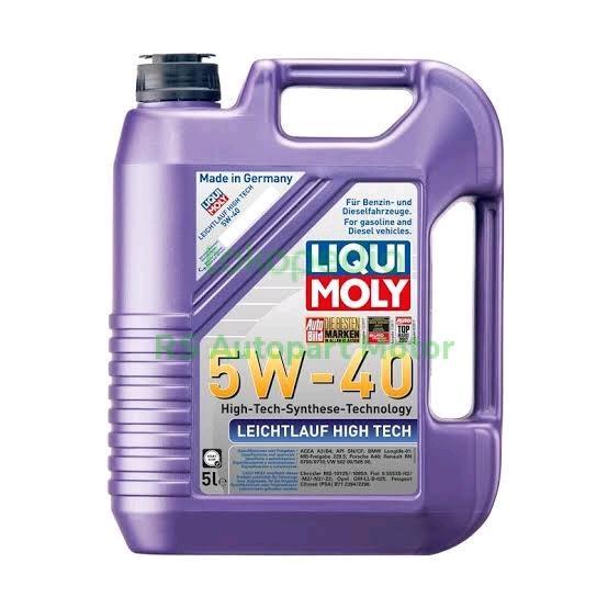 LIQUI MOLY LEICHTLAUF HIGH TECH 5W40 ORIGINAL GERMANY OK.