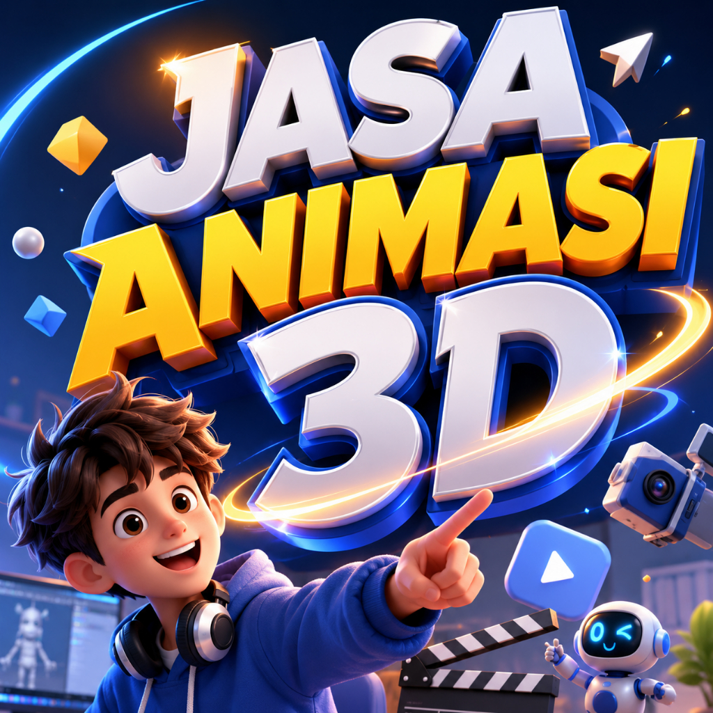 Jasa Pembuatan Animasi 3D Pendidikan, dll. | Video Animasi Explainer | Video Animasi Custom