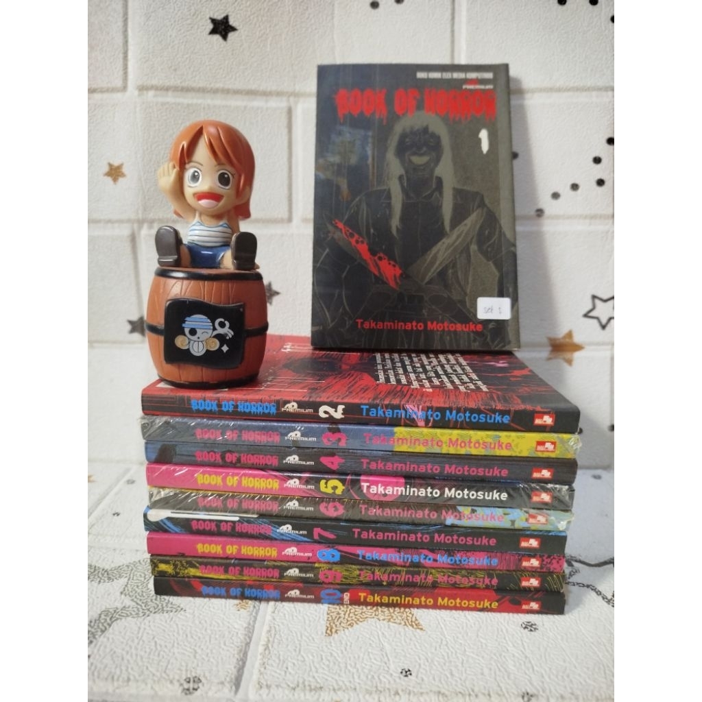 Komik Book Of Horror 1-10 set 1