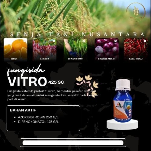 Fungisida Vitro 425 sc /250 ml/ AZOXISISTROBIN, DIFENOKONAZOL /