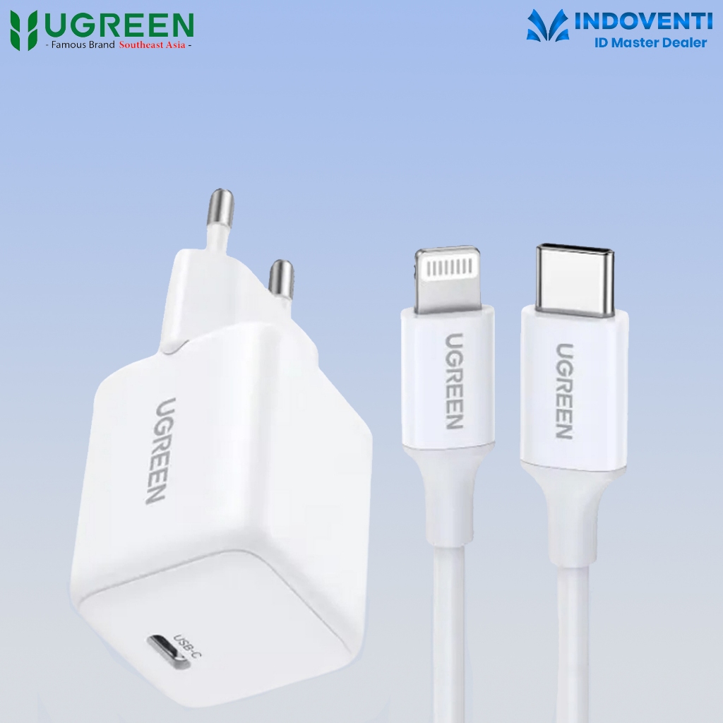 UGREEN Charger Set GAN MFi For iPhone Fast Charging