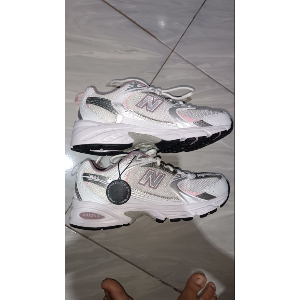 NB 530 white silver pink second pemakaian sekali