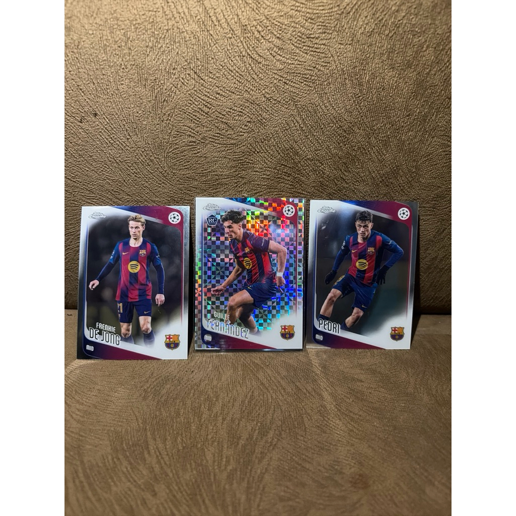 Topps Chrome Barcelona edition