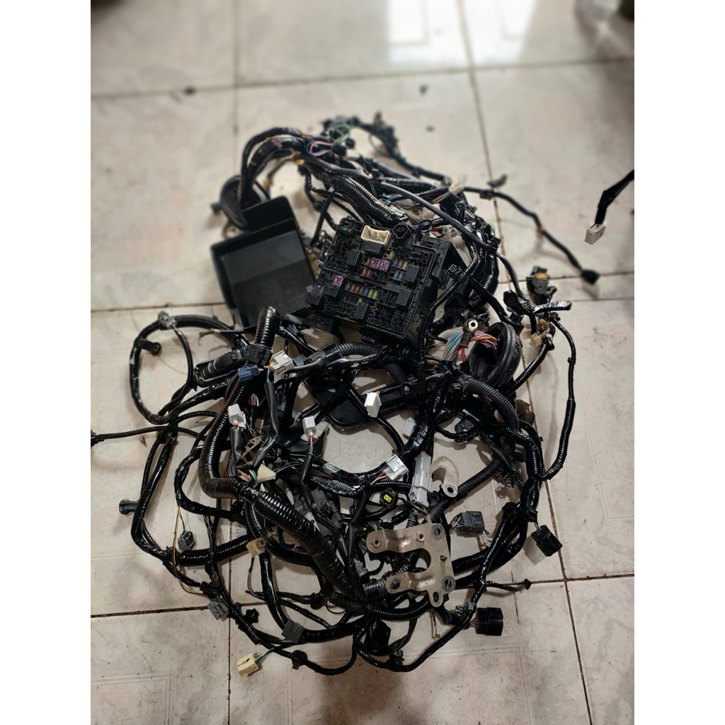 kabel body TRITON HDX double cabin 4x4 bagian depan engine dan box sekring ORIGINAL COPOTAN