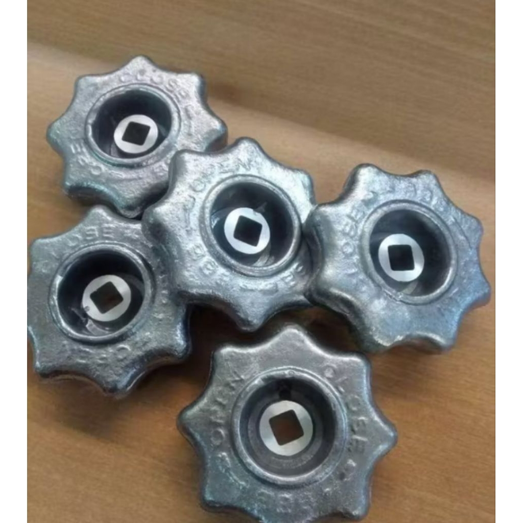 Handwil Kran Oksigen atau Putaran Kran Oksigen / Handwil Kran Oksigen Silver