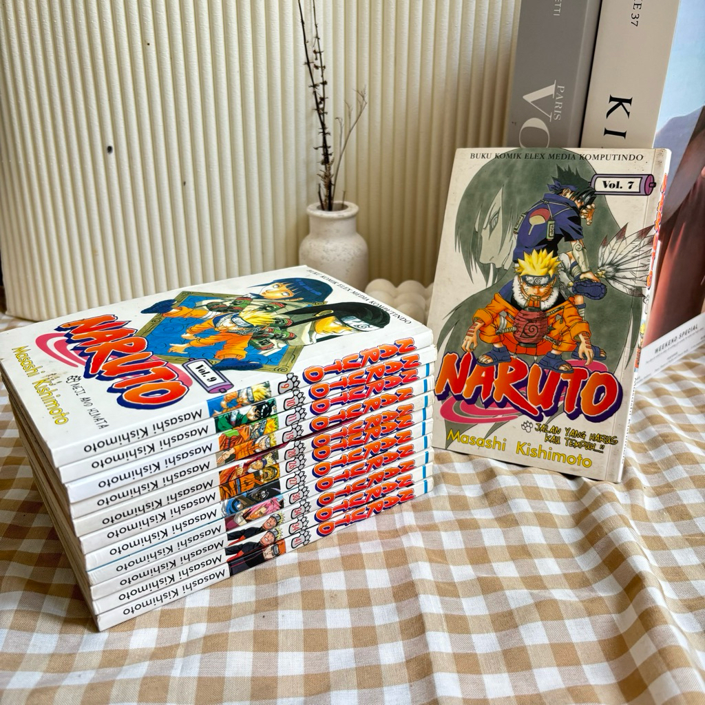 Komik Naruto Cabutan Preloved