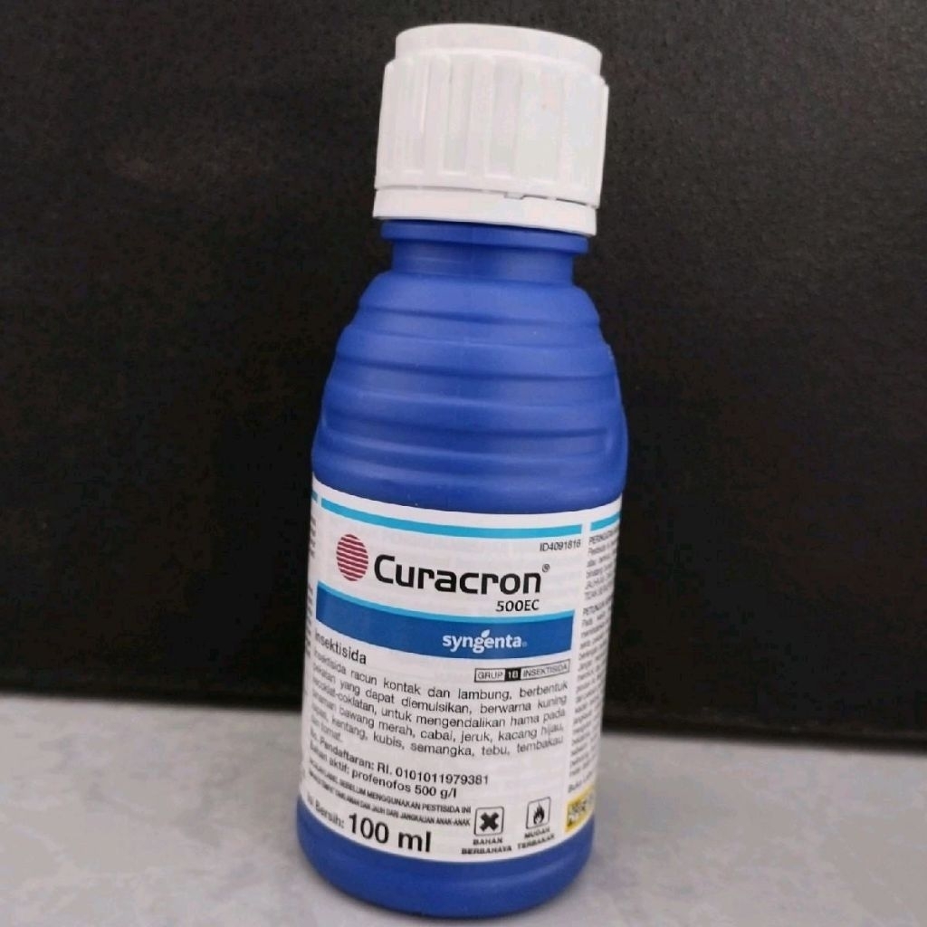 Curacron 100 ml Original - Curacron 100ml Pembasmi Thrips Tungau Kutu Ulat Walang Wereng